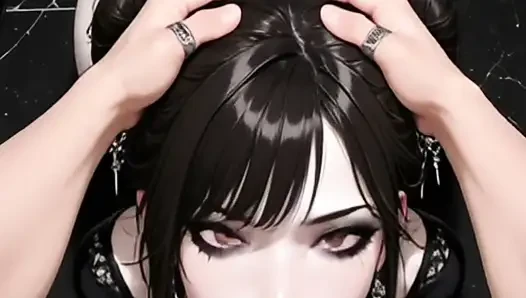 Hentai anime - I give my neighbor's ass because of how hot and ecstatic I am