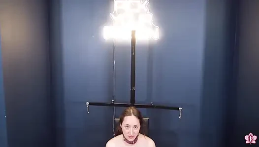 Mila Sobs, Screams, and Begs as Mistress Elysia Hurts Her with Hurtful Clamps and Orgasm Torment