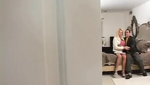 Hot sweet MILF bend doggystyle as her ass gets nailed