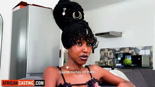This BIG TITS EBONY TEEN swore she was faithful to her BOYFRIEND... then let me stretch her raw