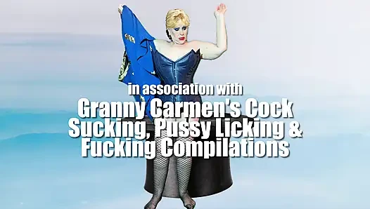 Granny Carmen's Champion Cocksucking Cosplay Cavalcade Compilation 11920COMP