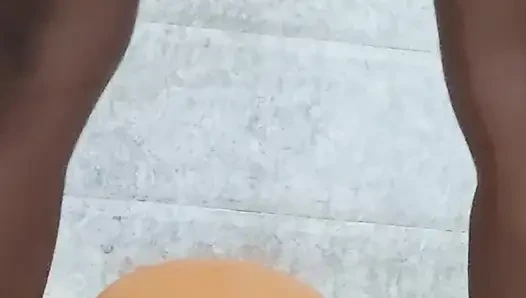 Pussy shaver with Urine show