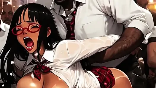 Sexy Young Women Find Sweaty BBC's in the Mosh Pit