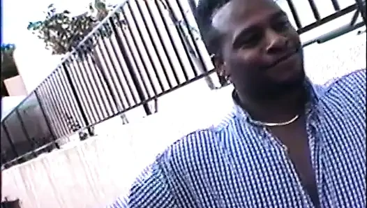 Blonde with Big Tits Meets Her Black Lover with Big Black Cock