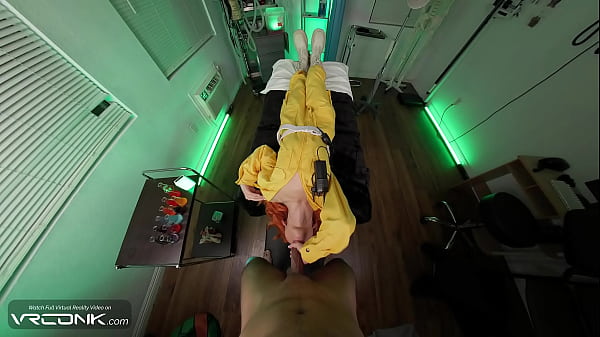 VR Conk: Redhead April O'Neil Gives Deep Reverse Blowjob And Rides Leo's Huge Dick In TMNT Cosplay Parody pt.3