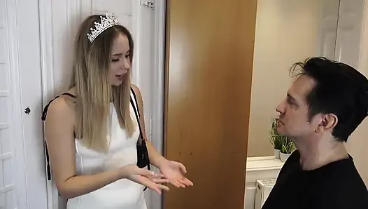 Tall Findom Train Her Slave!