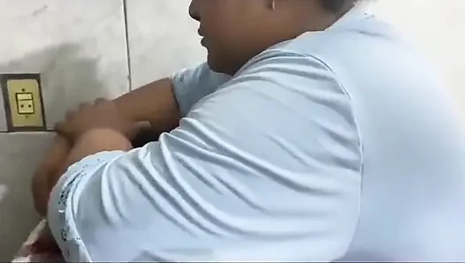 The Loan Shark Came to My House to Collect a Debt, I Didn't Have Any Money so I Ended up Taking a Lot of Cum in My Mouth and Eve