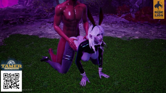 Galmine Fucked in a Bunny Costume