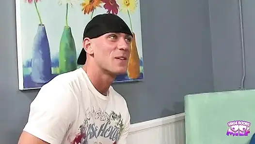 Johnny Sins Gets to Fuck a Stunning MILF Named Bobby Who Never Shot Any Porn