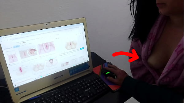 Anatomy class and handjob, sex with MILF natural tits stepmother