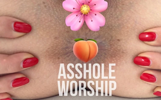 Pure Asshole Worship, Winking, Sensual Dirty Talk