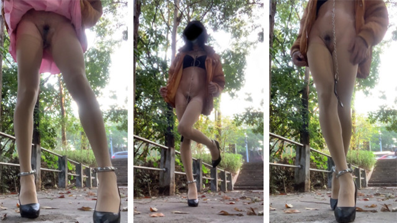 sissy outdoor play
