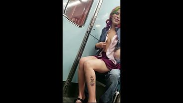 GRIPPING IN MEXICO (Sucking dick on the subway)