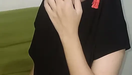 Very hyper naughty hijab girl
