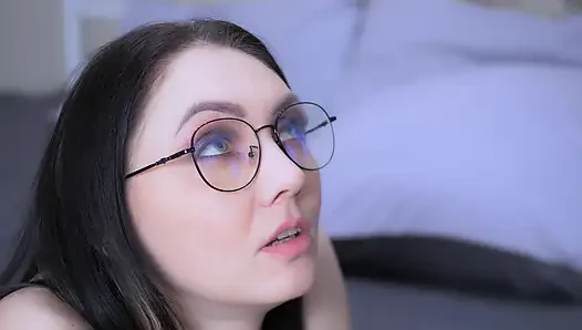 Wench Gives Blowjob Her Boy's