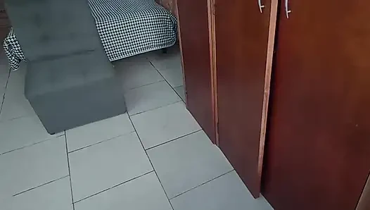 Your Wife Almost Caught Us While She Was Sucking Your Cock in Your Room