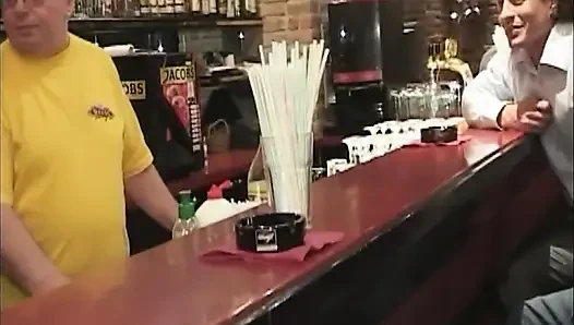 Blonde Takes Two Big Cocks in Double Penetration