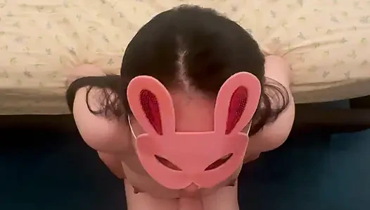 Fuck my Chinese slut in the mouth and pussy for 26 minutes straight until creampie