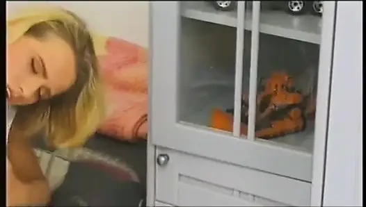 Two Facials after A DP In This Threesome