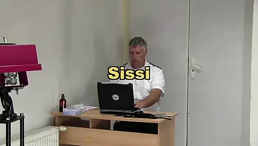 Sissi4 Spanking Machine - Bare Back Whipping