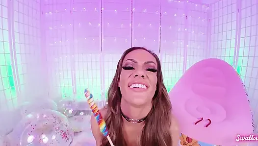 Spicy Auntie Aila Donovan Sloppy Deepthroat Experience