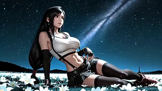 Tifa Finds Heaven Beneath the Stars (ai Video)
