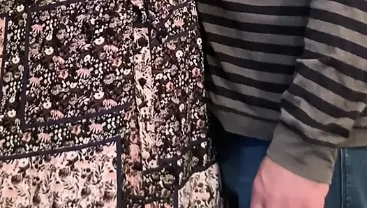 A Stranger Rubbed Mu Pussy in the Subway