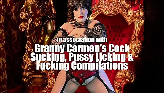 Granny Carmen's Multiple Position & Pussy Licking Orgasms Compilation 41518COMP