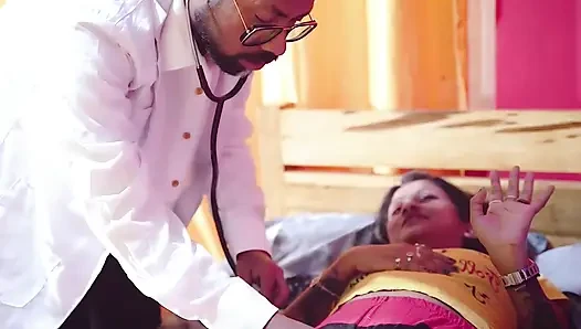 The doctor went to see the patient and fucked that  girl.