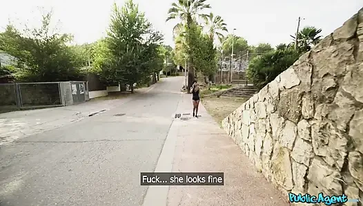 Public Agent - Big Tit Tina Fire Takes Some White Cock on the Side of the Road
