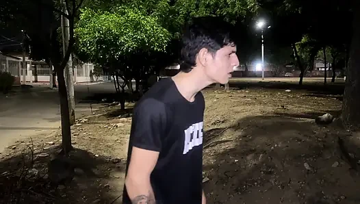 While streaming in an abandoned park I found a lonely and abandoned girl, I took her to my house and ended up giving her a hard fuck.