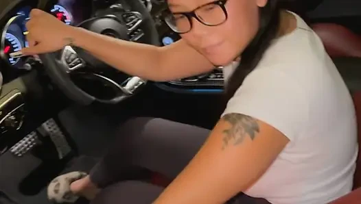 he sent me home covered in cum BLOWJOB AND DOGGYSTYLE