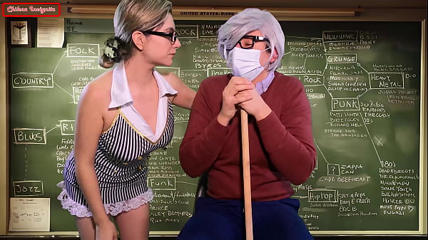 New teacher fucks old teacher to rise in rank in the classroom