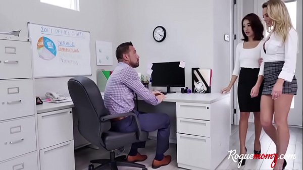 MILF step aunt teaches me to FUCK boss