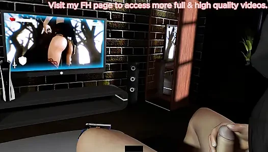 Divine Curves: The Goddess Glow in Motion- 3D Animation Hentai