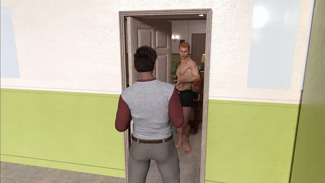 My Friend Brent Giving A Sloppy Blowjob and Swallowed My Cum ° Gay Friends in Home Alone