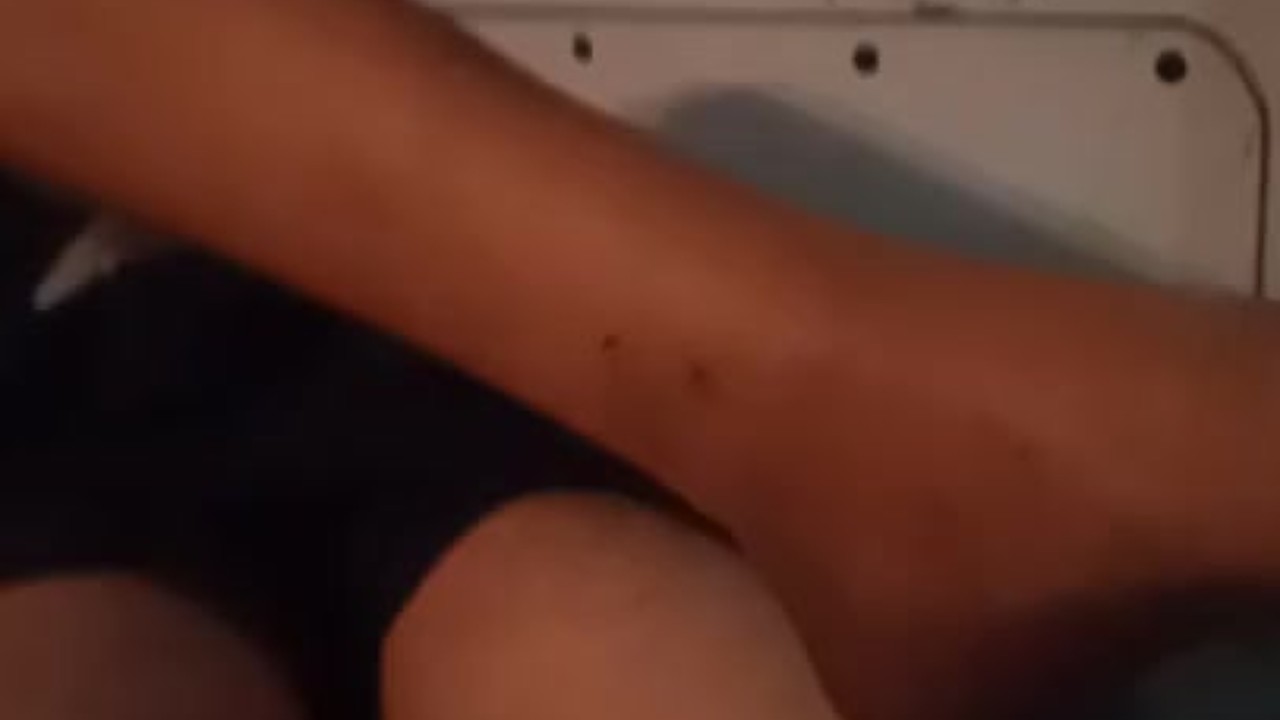 Footjob from Ursula   fuck doll  feet play