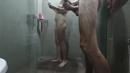My Neighbor Comes Over Every Morning After My Boyfriend Goes To Work And He Meets Me In The Shower Fully Ready To Go
