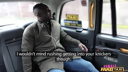 Female Fake Taxi - Sexy Minx Driver Rides Black Cock