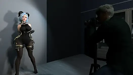 VAM POV - Ganyu Cos And Photographer (VAMSOY Scenes)