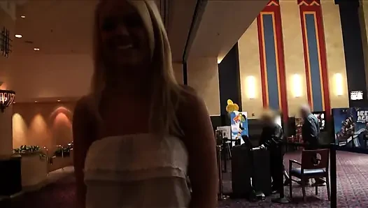 Horny chick spreads her legs apart and lets the dude eat her sweet pussy