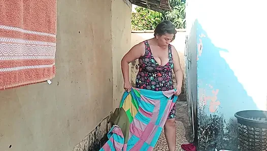 Picking up neighbor in the run