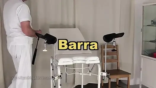 Barra pussy spank