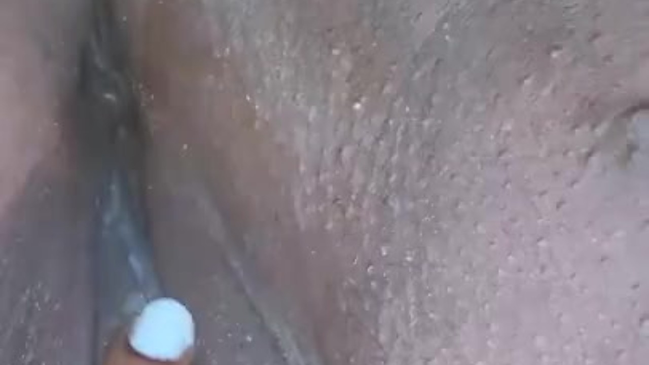 Playing with my pussy from the top view