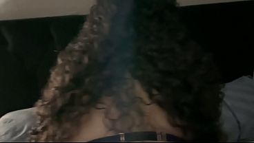Husband showing off his wife