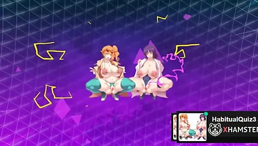 mmd r18  Kizuna AI & Mirai Akari FUCK Me sex dance ahegao ntr fuck hard dildo 3d hentai
