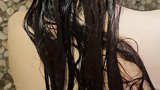 Horny GF Slow Shower Tease – Juice Dripping Down