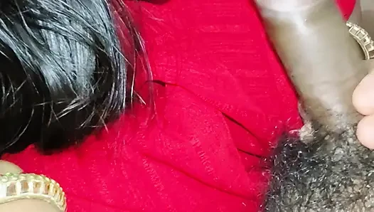Indian newly married wife blowjob