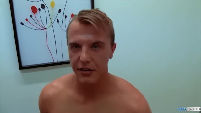 DIRTY SCOUT 186 -  Tall Muscular Hunk Guarantees A Job By Getting Plowed Raw