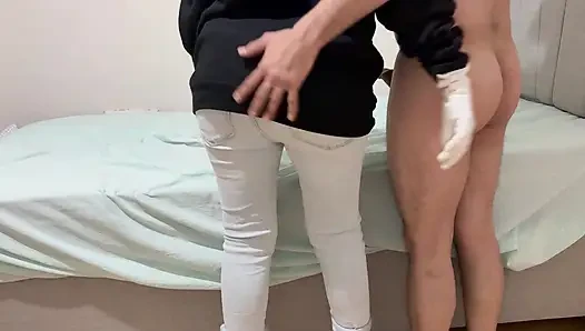 I took the attractive teacher in the hijab home and had sex with her